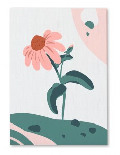 Cuadro Abstracto 35x50cm Canvas  Arte Decorativo Diseño 0054