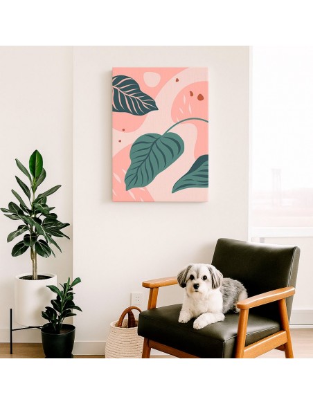 Cuadro Abstracto 35x50cm Canvas  Arte Decorativo Diseño 0055