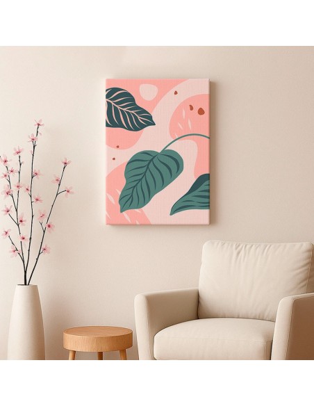 Cuadro Abstracto 35x50cm Canvas  Arte Decorativo Diseño 0055