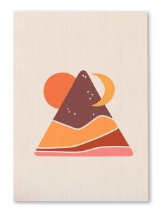 Cuadro Abstracto 35x50cm Canvas  Arte Decorativo Diseño 0058