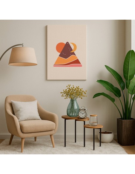 Cuadro Abstracto 35x50cm Canvas  Arte Decorativo Diseño 0058