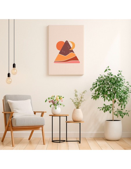 Cuadro Abstracto 35x50cm Canvas  Arte Decorativo Diseño 0058