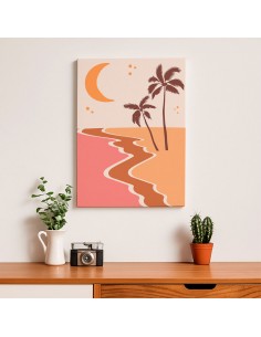 Cuadro Abstracto 35x50cm Canvas  Arte Decorativo Diseño 0059 2