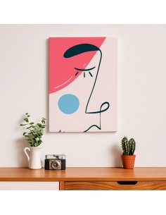 Cuadro Abstracto 35x50cm Canvas  Arte Decorativo Diseño 0060 2