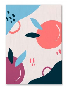 Cuadro Abstracto 35x50cm Canvas  Arte Decorativo Diseño 0061