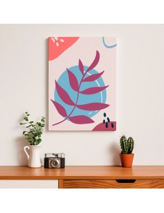 Cuadro Abstracto 35x50cm Canvas  Arte Decorativo Diseño 0062 2