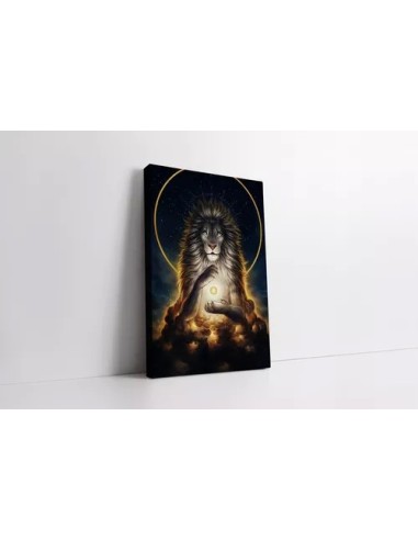 Cuadro Alma De Leon 40x60 Cm Lienzo Canvas