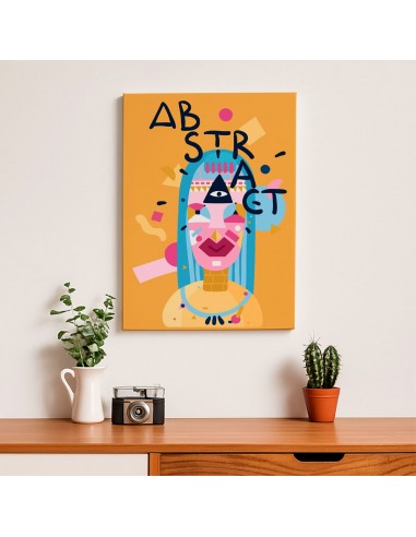 Cuadro Abstracto 35x50cm Canvas  Arte Decorativo Diseño 0065