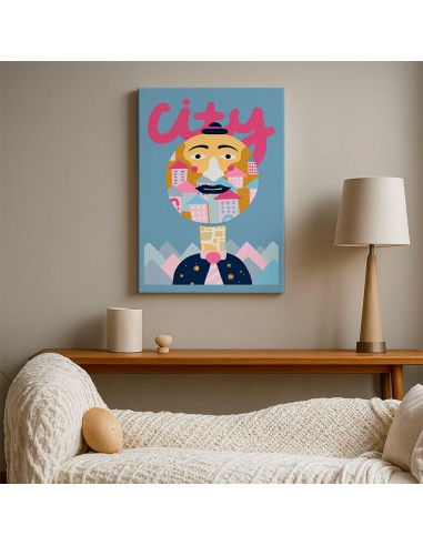 Cuadro Abstracto 35x50cm Canvas  Arte Decorativo Diseño 0066