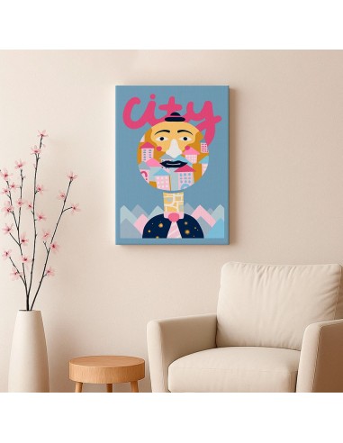 Cuadro Abstracto 35x50cm Canvas  Arte Decorativo Diseño 0066