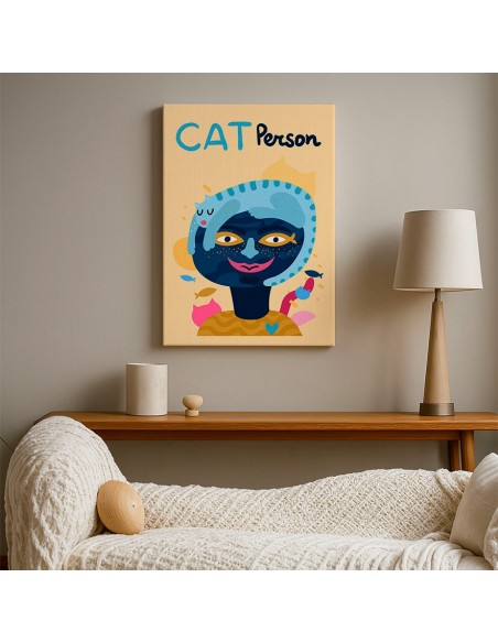 Cuadro Abstracto 35x50cm Canvas  Arte Decorativo Diseño 0067