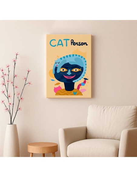 Cuadro Abstracto 35x50cm Canvas  Arte Decorativo Diseño 0067