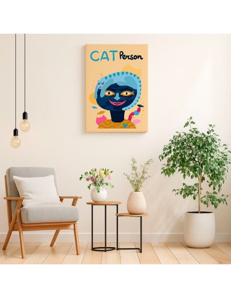 Cuadro Abstracto 35x50cm Canvas  Arte Decorativo Diseño 0067