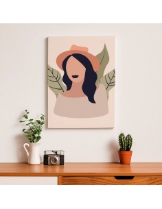 Cuadro Abstracto 35x50cm Canvas  Arte Decorativo Diseño 0069 2