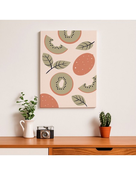 Cuadro Abstracto 35x50cm Canvas  Arte Decorativo Diseño 0070