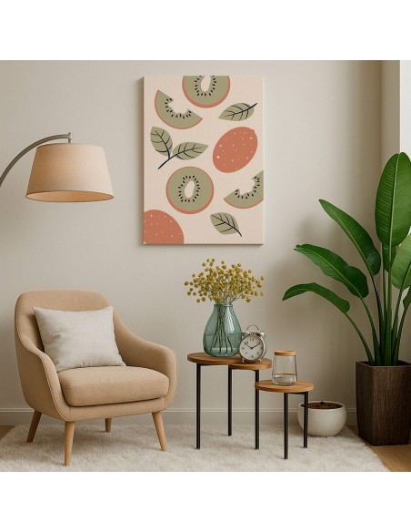 Cuadro Abstracto 35x50cm Canvas  Arte Decorativo Diseño 0070