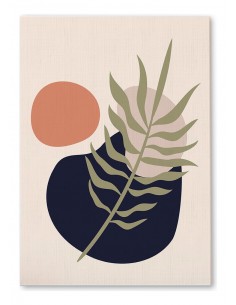 Cuadro Abstracto 35x50cm Canvas  Arte Decorativo Diseño 0071