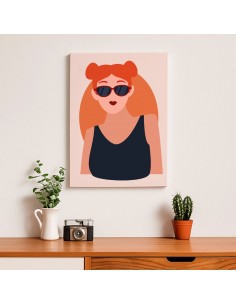 Cuadro Abstracto 35x50cm Canvas  Arte Decorativo Diseño 0072 2