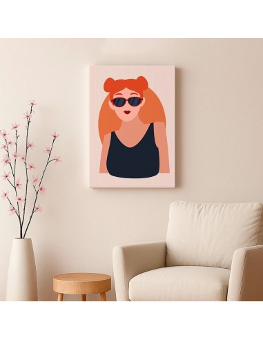 Cuadro Abstracto 35x50cm Canvas  Arte Decorativo Diseño 0072