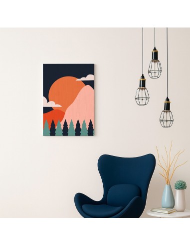 Cuadro Abstracto 35x50cm Canvas  Arte Decorativo Diseño 0073