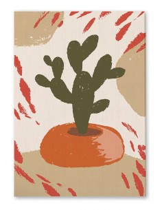 Cuadro Abstracto 35x50cm Canvas  Arte Decorativo Diseño 0075