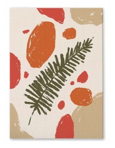 Cuadro Abstracto 35x50cm Canvas  Arte Decorativo Diseño 0076