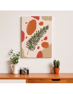 Cuadro Abstracto 35x50cm Canvas  Arte Decorativo Diseño 0076 2