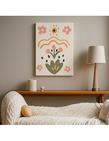 Cuadro Abstracto 35x50cm Canvas  Arte Decorativo Diseño 0078