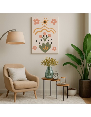 Cuadro Abstracto 35x50cm Canvas  Arte Decorativo Diseño 0078