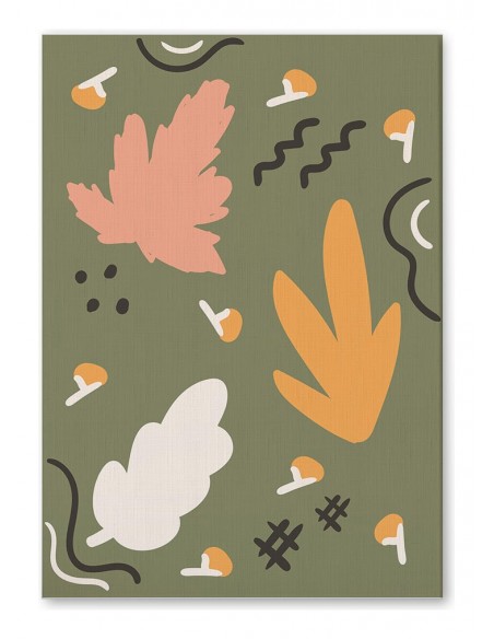 Cuadro Abstracto 35x50cm Canvas  Arte Decorativo Diseño 0079