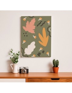 Cuadro Abstracto 35x50cm Canvas  Arte Decorativo Diseño 0079 2