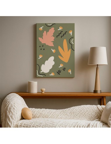 Cuadro Abstracto 35x50cm Canvas  Arte Decorativo Diseño 0079