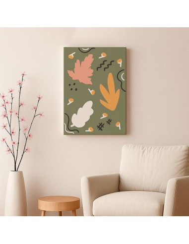 Cuadro Abstracto 35x50cm Canvas  Arte Decorativo Diseño 0079