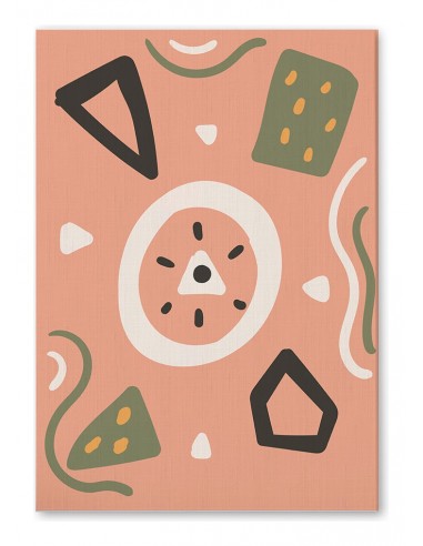 Cuadro Abstracto 35x50cm Canvas  Arte Decorativo Diseño 0080