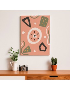 Cuadro Abstracto 35x50cm Canvas  Arte Decorativo Diseño 0080 2