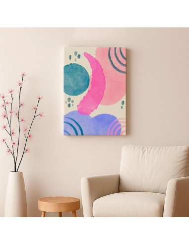 Cuadro Abstracto 35x50cm Canvas  Arte Decorativo Diseño 0081