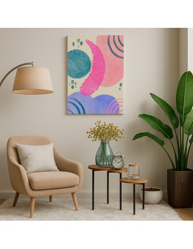 Cuadro Abstracto 35x50cm Canvas  Arte Decorativo Diseño 0081
