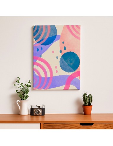 Cuadro Abstracto 35x50cm Canvas  Arte Decorativo Diseño 0082