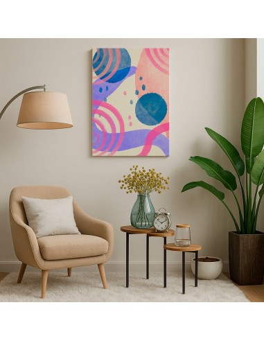 Cuadro Abstracto 35x50cm Canvas  Arte Decorativo Diseño 0082