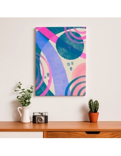 Cuadro Abstracto 35x50cm Canvas  Arte Decorativo Diseño 0083 2