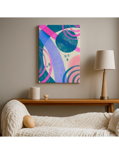 Cuadro Abstracto 35x50cm Canvas  Arte Decorativo Diseño 0083