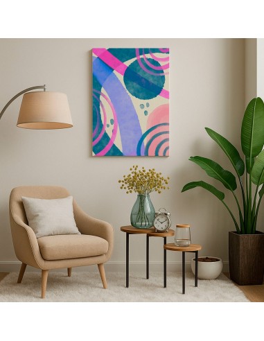 Cuadro Abstracto 35x50cm Canvas  Arte Decorativo Diseño 0083