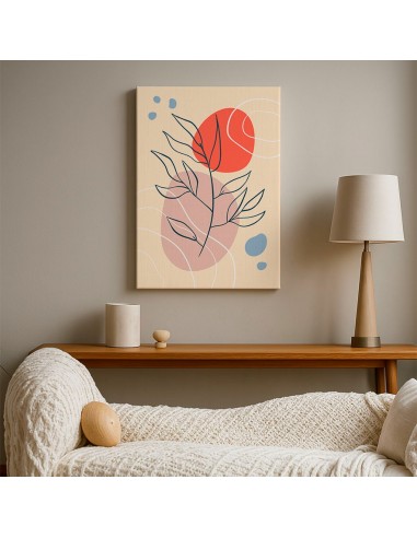 Cuadro Abstracto 35x50cm Canvas  Arte Decorativo Diseño 0084