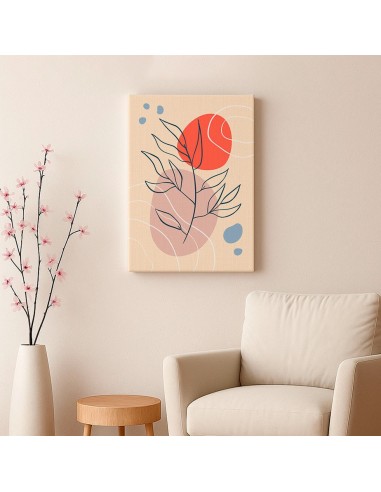 Cuadro Abstracto 35x50cm Canvas  Arte Decorativo Diseño 0084