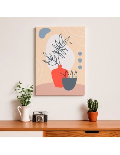 Cuadro Abstracto 35x50cm Canvas  Arte Decorativo Diseño 0086 2