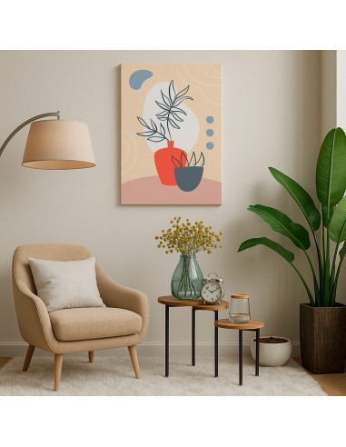 Cuadro Abstracto 35x50cm Canvas  Arte Decorativo Diseño 0086