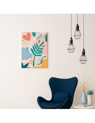 Cuadro Abstracto 35x50cm Canvas  Arte Decorativo Diseño 0087