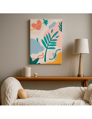 Cuadro Abstracto 35x50cm Canvas  Arte Decorativo Diseño 0087