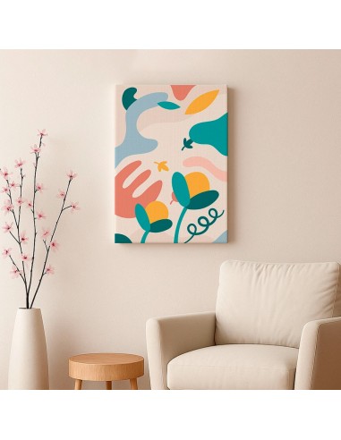 Cuadro Abstracto 35x50cm Canvas  Arte Decorativo Diseño 0088