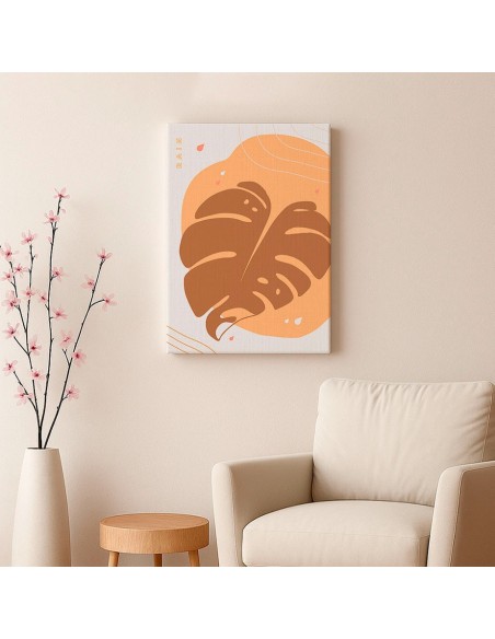 Cuadro Abstracto 35x50cm Canvas  Arte Decorativo Diseño 0090